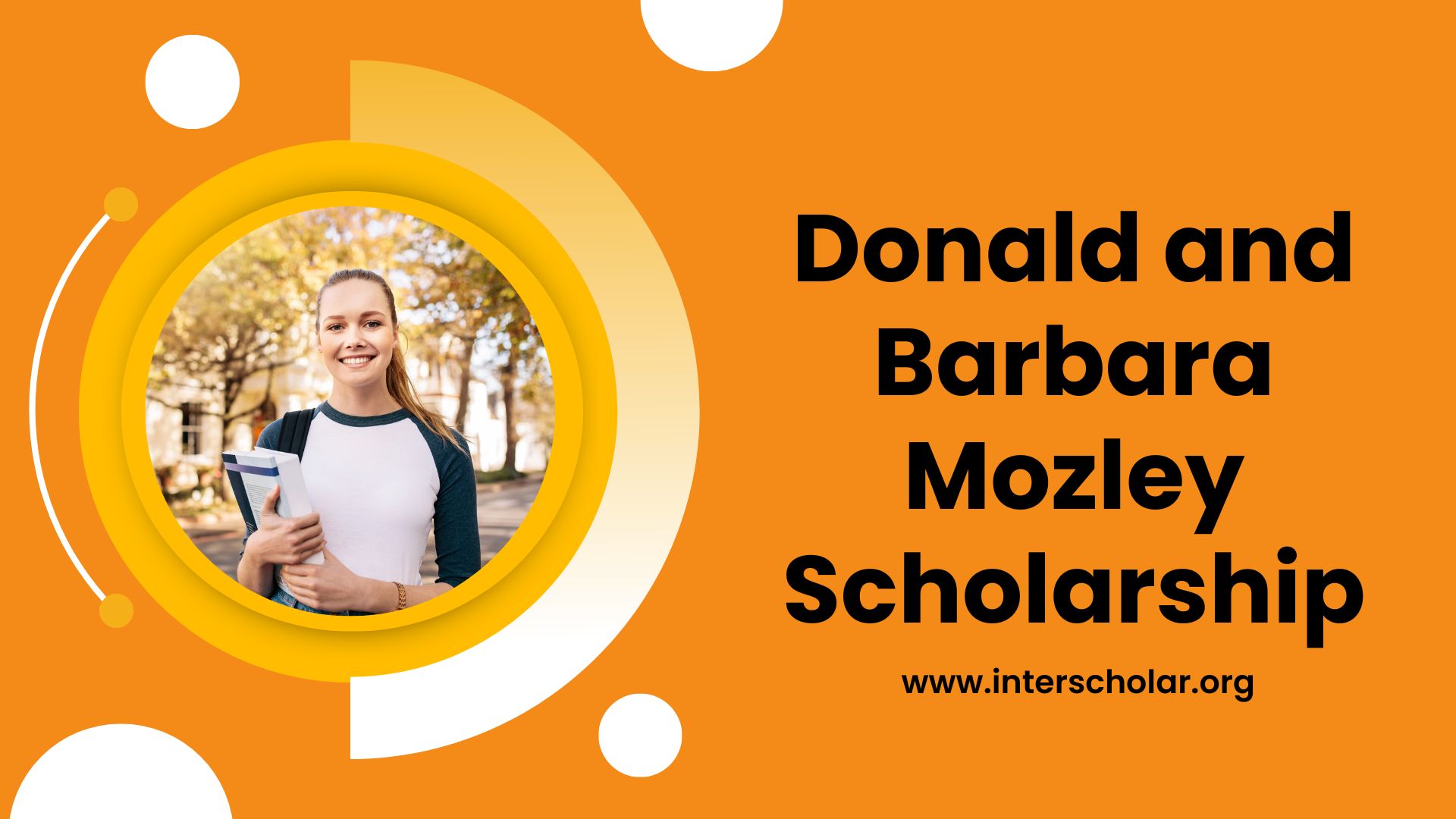 APPLY NOW: Donald and Barbara Mozley Scholarship 2023/24